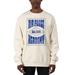 Men's Uscape Apparel Cream Air Force Falcons Premium Heavyweight Pullover Sweatshirt