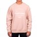 Men's Uscape Apparel Pink Harvard Crimson Premium Heavyweight Pullover Sweatshirt