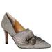 J. Renee Hirisha - Womens 9.5 Pewter Slip On Medium