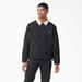 Dickies Men's Duck Canvas High Pile Fleece Jacket - Stonewashed Black Size 2Xl (TJR04)