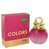 Colors Pink by Benetton Eau De Toilette Spray 2.7 oz for Women - FPM539293