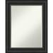 Winston Porter Ilko Ridge Petite Beveled Wall Mirror Plastic in Black | 29.5 H x 23.5 W x 1 D in | Wayfair 8BC3C81EE935498DBF3645FB1D059AD2