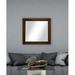 Gracie Oaks Ommo Beveled Accent Mirror in Brown | 29.75 H x 29.75 W x 0.75 D in | Wayfair 946EE9FB4C4448DB90310F5C7A91AF1A
