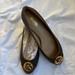 Michael Kors Shoes | Michael Kors Ashley Ballet Flat Brown Shoes | Color: Brown/Tan | Size: 6.5