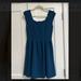 American Eagle Outfitters Dresses | American Eagle Ribbed Blue Sleeveless Short A-Line Dress | Color: Blue | Size: 2