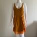 Free People Dresses | Free People Intimates Slip Dress | Color: Orange/Yellow | Size: Xs