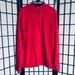 Adidas Shirts | Adidas Red 1/4 Zip Pullover Sweatshirt Sz L | Color: Red | Size: L