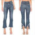 Anthropologie Jeans | Citizens Of Humanity Drew Fray High Rise Crop | Color: Blue | Size: 25