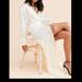 Free People Dresses | Free People Emma Maxi Dress Ivory Satin Xs Nwttuxedo Gatsby Roaring 20s | Color: Cream/White | Size: Xs