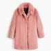 J. Crew Jackets & Coats | Jcrew Faux Fur Teddy Coat Sz Small Nwt | Color: Pink | Size: S