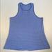 Athleta Tops | Athleta Blue And White Stripped Tank Top | Color: Blue/White | Size: Xs