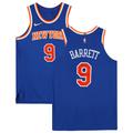 R.J. Barrett Blue New York Knicks Autographed Nike Icon Authentic Jersey with "Maple Mamba" Inscription