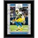Asante Samuel Jr. Los Angeles Chargers Framed 10.5" x 13" Sublimated Player Plaque