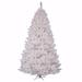 Vickerman 18415 - 4.5' x 36" Crystal White Spruce 200 Italian LED Multi-Color Lights Christmas Tree (A104147LED)