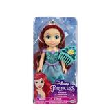 Disney Princess 6 Petite Ariel Doll with Glittered Hard Bodice and Includes Comb for Children Ages 3+