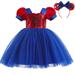 Spider Costume for Girls Princess Cosplay Dress Up Halloween Party Dress