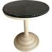 Padma s Plantation Rattan Bistro Table in Black & Beige