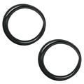 2-Pack 130801 Ground Drive Belt Replacement for Poulan PB18542LT (96012000301) Gas Lawn Mower - Compatible with 532138255 Engine To Transmission Belt