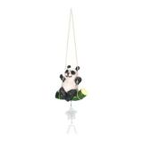 Creative Forest Panda Sloth Animal Wind Chime Student Bedroom Color Pastorals Pendant Rose Wind Chime Wind Chime Hook Stained Glass Hummingbird Wind Chimes Wind Chime Stand Outdoor with Base Religious