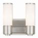 2 Light Ada Bathroom Light in Contemporary Style 10 inches Wide By 9.75 inches High-Brushed Nickel Finish Bailey Street Home 218-Bel-2120523