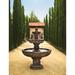 Santa Barbara Tiered Cast Stone Fountain Florence & New Italian Art Company | 60 H x 42 W x 42 D in | Wayfair 2571FB