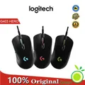 Logitech-Souris de jeu HERO G403 professionnelle filaire rétroéclairée réglable USB pour