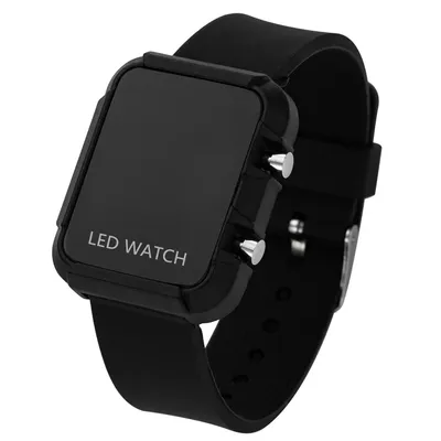 Montre-bracelet numérique LED pour hommes et femmes montres de sport mode électronique horloge