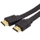 Câble HDMI court Full HD 30cm 50cm de haute qualité câble plat mâle à mâle compatible 3D pour