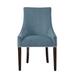 Rosdorf Park Dining Chair Upholstered/Fabric in Green | 36 H x 22.25 W x 22 D in | Wayfair 5BC450FD60E847399234325B3C1B3FA3