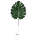 12pcs Tropical Artificial Green Leaves Plastic Silk leaves tropical Leaf Plant Indoor Outdoor Wedding Home Decor