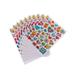 HeroNeo 10 Sheets Heart Stickers Love Decorative Sticker Kids Envelopes Cards Craft Scra