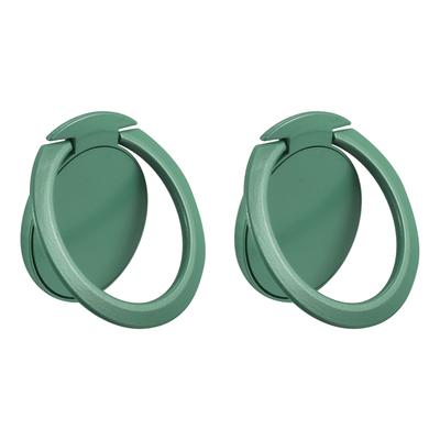 Phone Ring Holders, Ultra-Thin Cellphone Magnetic Stand Hedge Green 2Pcs - Hedge Green