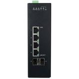 Tripp Lite 4-port Lite Managed Industrial Gigabit Ethernet Switch - 10/100/1000 Mbps 2 Gbe Sfp Slots -10