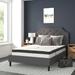 Tufted Platform Bed with 10 Inch Pocket Spring Mattress