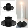 Holder Decor Nordic stick Holders for Party Christmas Dining Display Ornaments Black Small