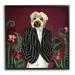 Stupell Industries Chic Fashion Dog Fancy Blazer Outfit Trendy Animal Graphic Art Black Framed Art Print Wall Art Design by House of Rose