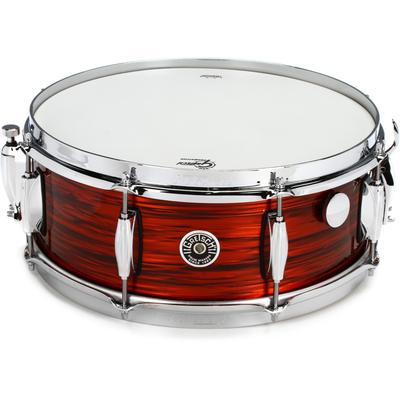 Gretsch Drums Brooklyn Series Snare Drum - 5.5 x 14-inch - Orange Oyster - Sweetwater Exclusive