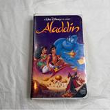 Disney Portable Audio & Video | Aladdin (Vhs, 1993) Black Diamond Collection, First Release | Color: Black | Size: Os