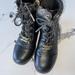 Michael Kors Shoes | Michael Kors Black Combat Boots, Kids Size 1 | Color: Black | Size: 1