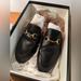 Gucci Shoes | Gucci Princetown Loafers Fur Lined Slides Flats | Color: Black/Tan | Size: 37