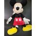 Disney Toys | Mickey Mouse 18" Plush With Tags Authentic Disney Parks | Color: Black/Red | Size: Osbb
