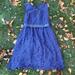 Jessica Simpson Dresses | Jessica Simpson, Size Medium, Maternity Dress, Navy Grey | Color: Blue | Size: M