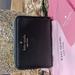 Kate Spade Bags | Kate Spade Zip Around Smooth Refined Grain Leather Darcy Wallet + Dust Bag Nwt | Color: Black/Gold | Size: Approx 4.35” (L) X 3.20″ (H) X 1.0″ (W)