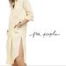 Free People Dresses | Free People Faded In The Morning Linen Button Down Shirt Dress | Color: Yellow | Size: Xs