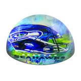 Seattle Seahawks Team Pride Dome Paper Weight