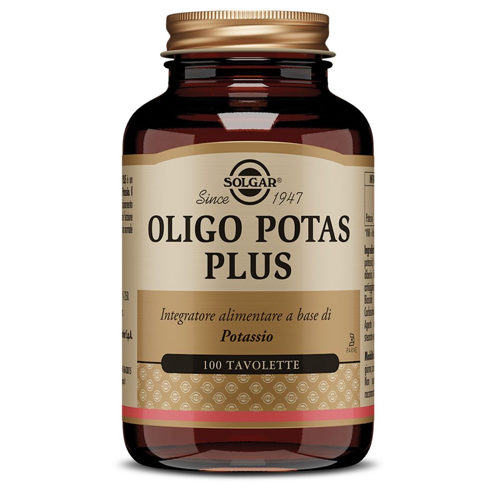 SOLGAR® Oligo Potas Plus 101,7 g Compresse masticabili