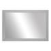 Wade Logan® Jordann Wood Framed Mirror w/ Safety Backing ideal for Bathroom/Vanity Mirror in Yellow | 28 H x 24 W x 1 D in | Wayfair