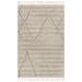 White 29 x 0.85 in Area Rug - Foundry Select Sachi Trellis Ivory/Gray Rug Polyester/Polypropylene | 29 W x 0.85 D in | Wayfair