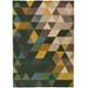 Wollteppich FLAIR RUGS "Prism" Teppiche Gr. B/L: 160 cm x 220 cm, 10 mm, 1 St., bunt (multi) Schurwollteppiche