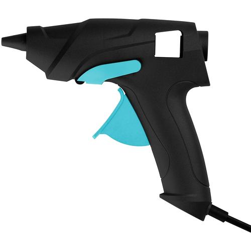 "PATTEX Heißklebepistole ""Heißklebepistole Hot Pistol und Sticks Transparent"" Heißklebepistolen inkl. 6 Hot Sticks bunt (schwarz, türkis) Klebepistolen"